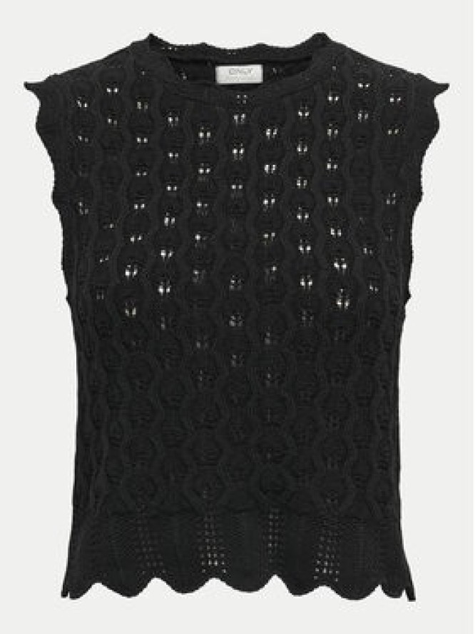 ONLY Bluzka Luna 15291602 Czarny Regular Fit