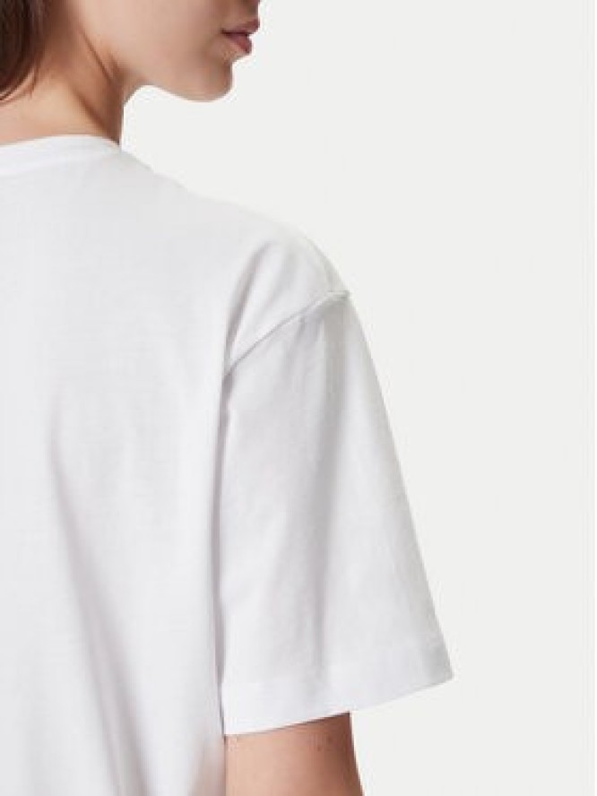 Karl Lagerfeld Jeans T-Shirt A4W17003 Biały Relaxed Fit