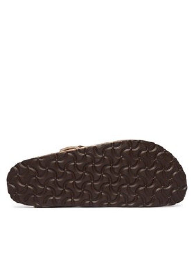 Birkenstock Klapki Boston Print 1033324 Brązowy