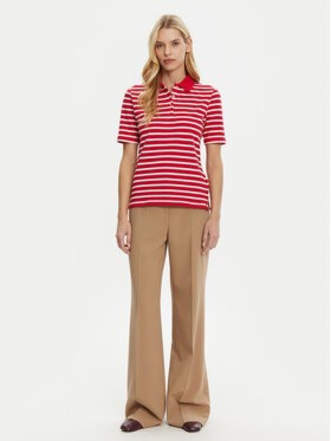 Tommy Hilfiger Polo 1985 WW0WW43224 Czerwony Regular Fit