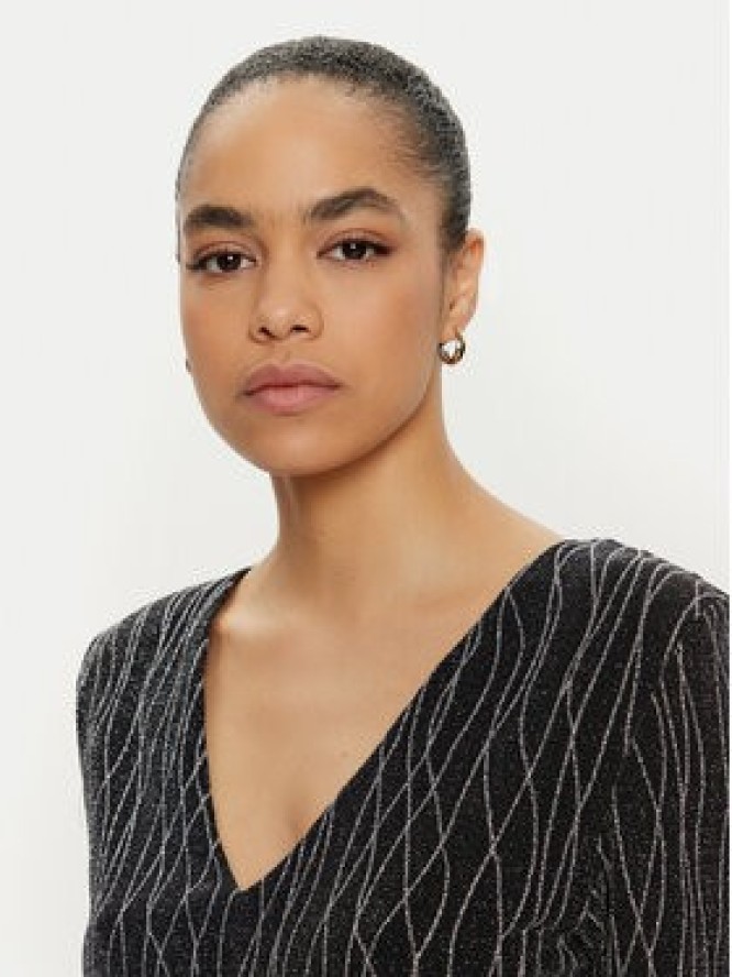 Vila Sukienka koktajlowa 14100899 Czarny Slim Fit