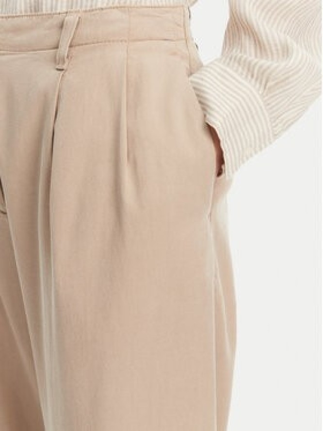 Tommy Hilfiger Spodnie materiałowe WW0WW45589 Beżowy Relaxed Fit