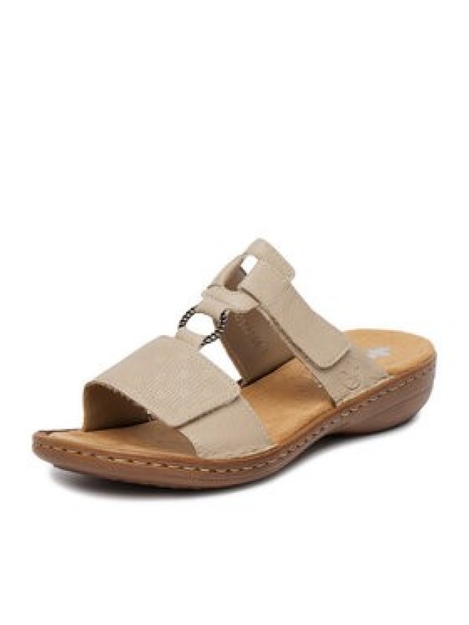 Rieker Klapki CEO-60885-62 Beżowy