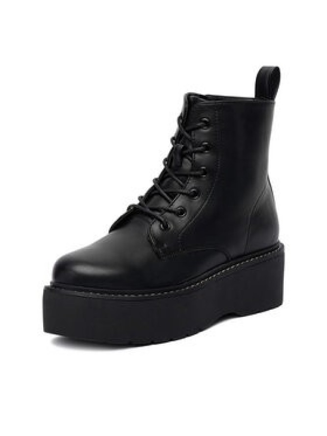 DeeZee Trzewiki 12663-1 -BLACK PU Czarny