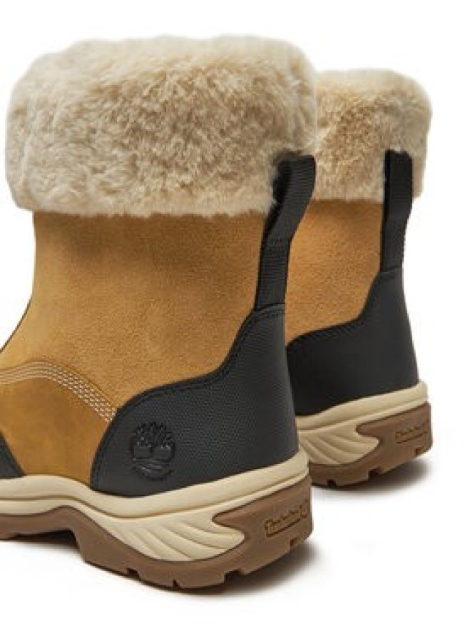 Timberland Śniegowce Ledge Pullon WP TB1A2KUF2311 Brązowy