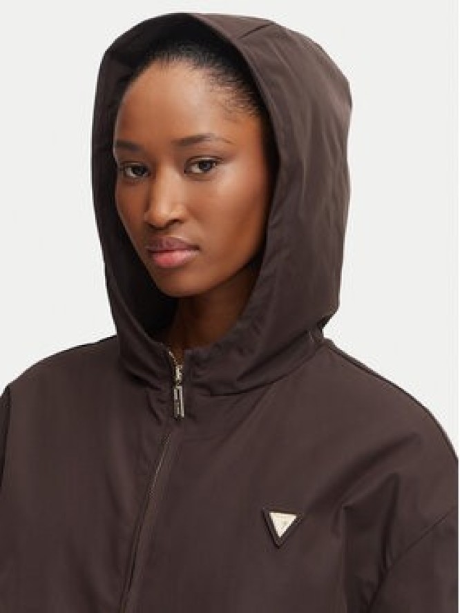 Guess Kurtka przejściowa V6YL11 W2871 Beżowy ciemny Regular Fit