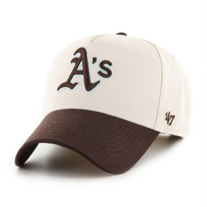 Brand `47 czapka z daszkiem Oakland Athletics Coop Sure Shot wielokolorowa
