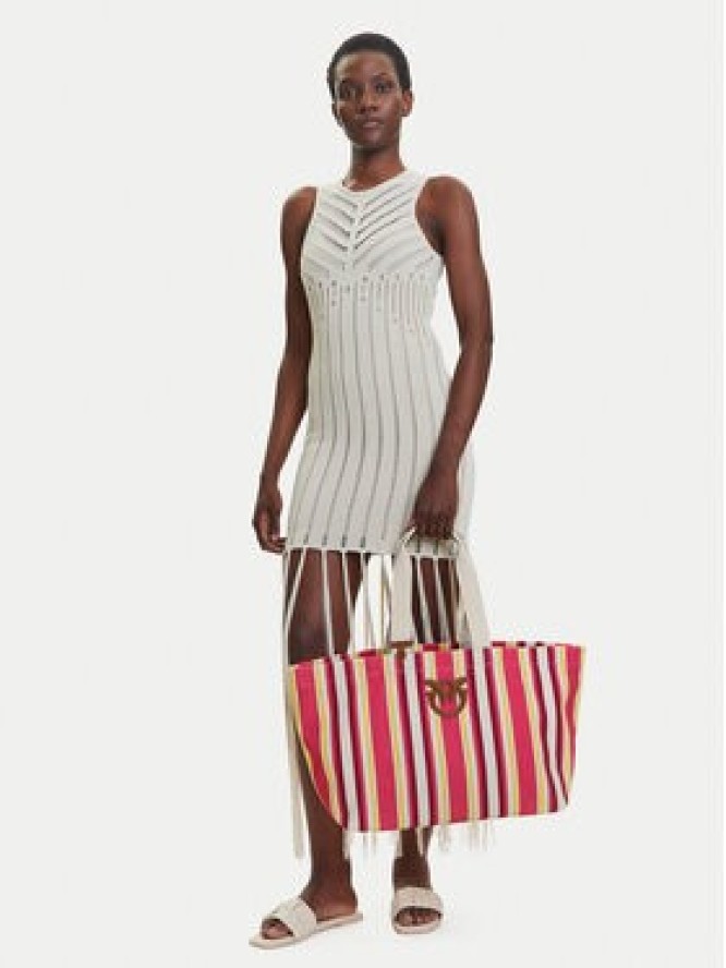 PINKO Torebka Shopping Bag Extra PE 25 PLTT 104754 A2G5 Różowy