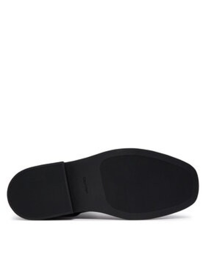 Calvin Klein Kozaki Square High Boot Lth Mg Hdw HW0HW03187 Czarny
