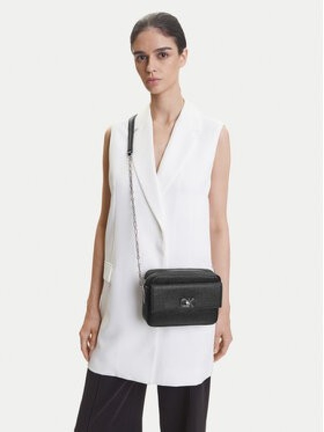 Calvin Klein Torebka Ck Pocket Camera Bag_Tex K60K613239 Czarny