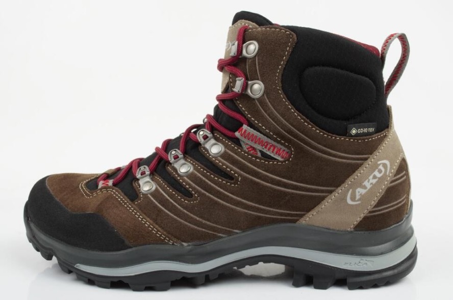 Buty sportowe trekkingowe damskie Aku Alterra Gore-tex skóra wysokie