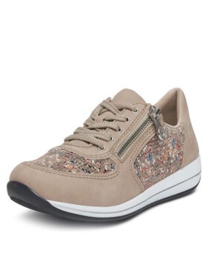 Rieker Sneakersy N1112-62 Beżowy