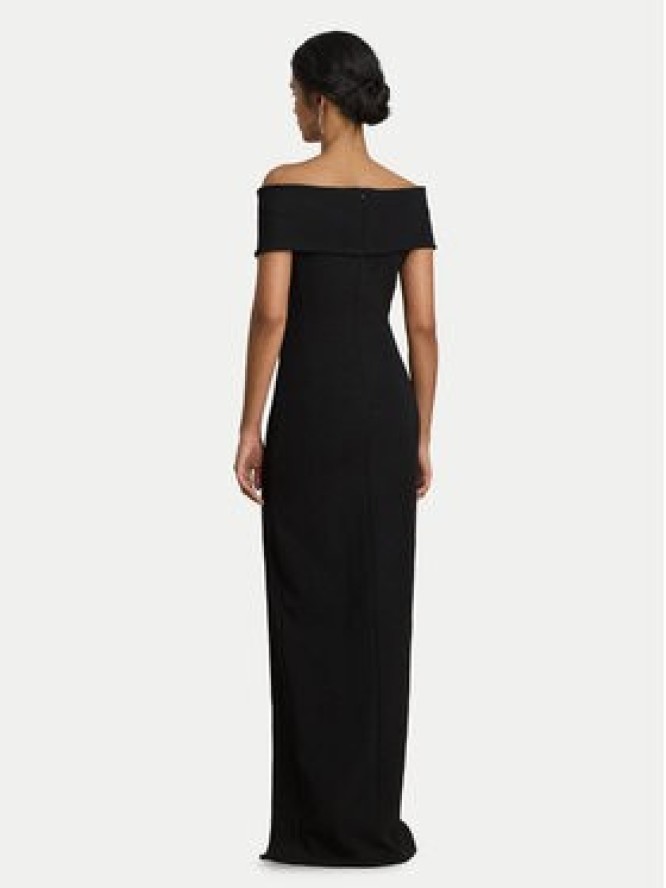 LAUREN RALPH LAUREN Sukienka wieczorowa 253P13931001 Czarny Slim Fit
