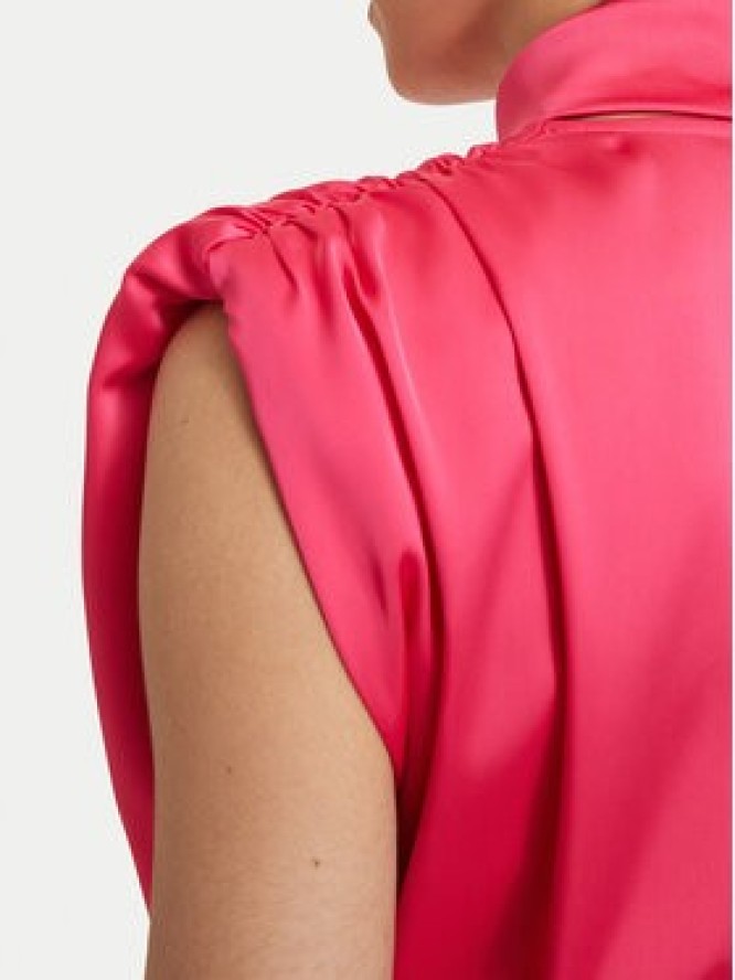 ACCESS FASHION Sukienka wieczorowa 63-3309-122 Koralowy Regular Fit