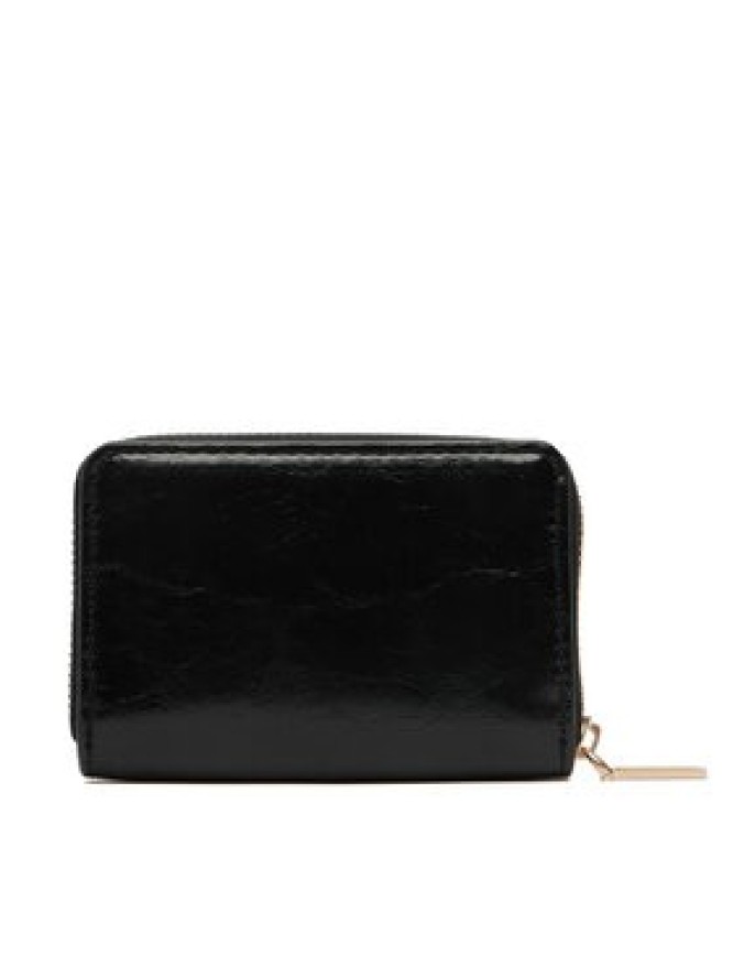 Calvin Klein Portfel Foil Glossy Square Zip Around LV04F1201G Czarny