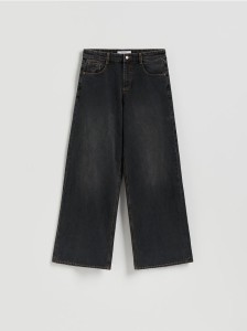 Jeansy baggy fit - czarny