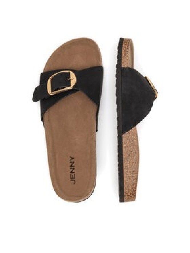 JENNY Klapki LB-P1598-YLD Czarny