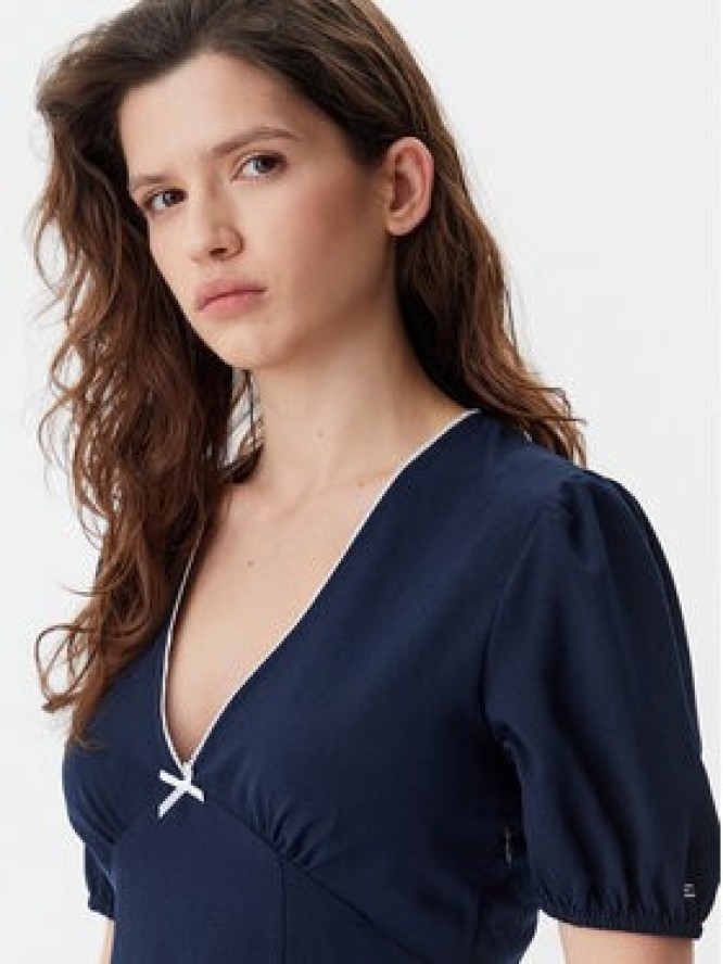 Tommy Jeans Sukienka letnia DW0DW20337 Granatowy Regular Fit