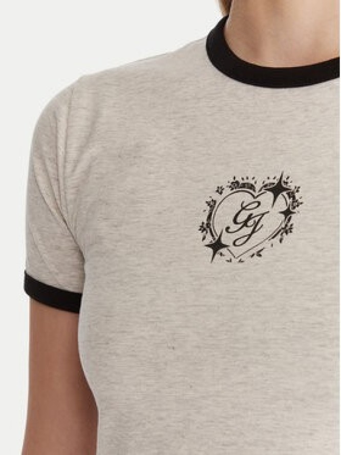 Guess Jeans T-Shirt W6RI16 J1314 Szary Classic Fit