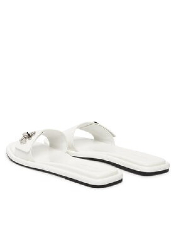 Tory Burch Klapki T Lock Slide 164676 Biały