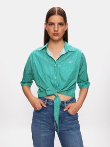 LTB Koszula "Roneza" w kolorze zielonym rozmiar: M