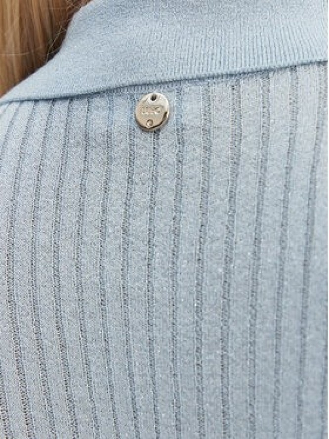 Liu Jo Polo WA6285 MS46J Błękitny Slim Fit