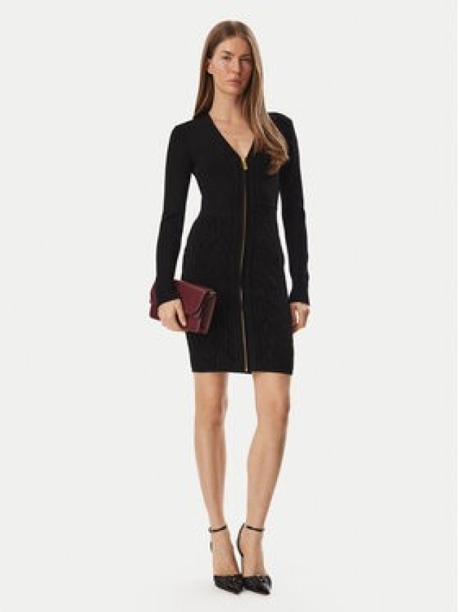 Marciano Guess Sukienka dzianinowa G6BK09 Z1547 Czarny Regular Fit