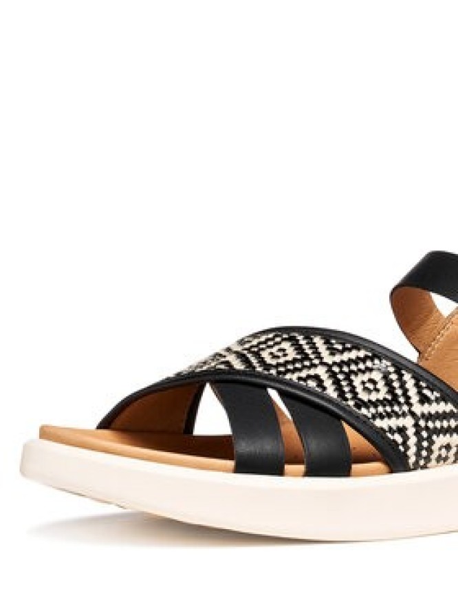 Geox Sandały D Xand 2S D65PAB 09B11 C9999 Czarny