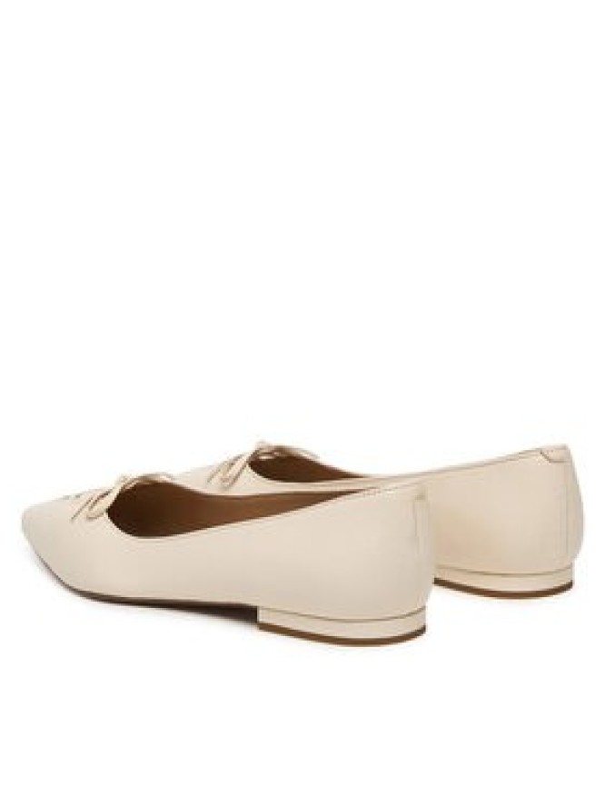 LAUREN RALPH LAUREN Baleriny 802P06376003 Biały