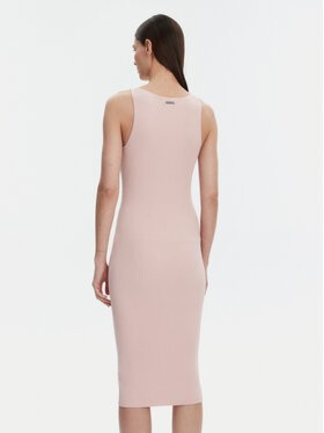 MICHAEL Michael Kors Sukienka dzianinowa MT482IL33D Różowy Slim Fit