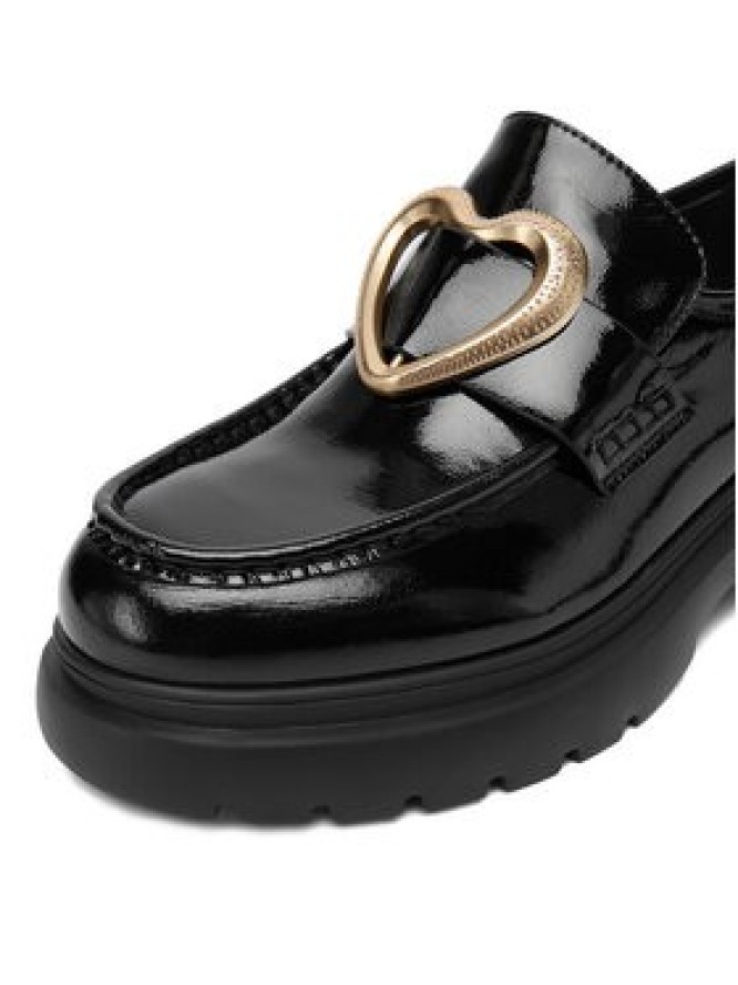Eva Minge Loafersy EO-ENNA-02 Czarny