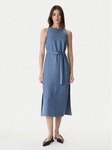 Marella Sukienka letnia Acerbi 2615221091 Granatowy Regular Fit