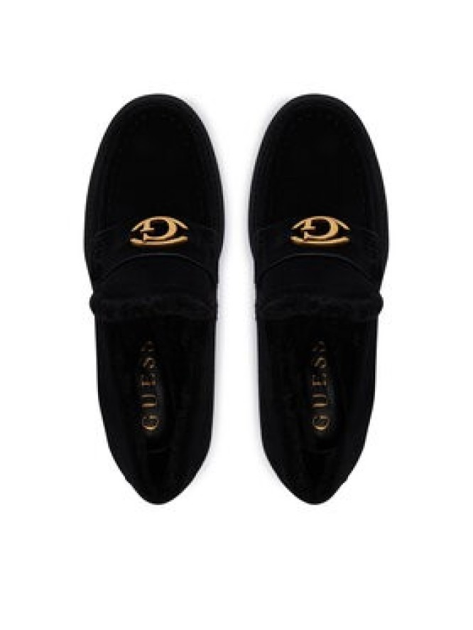 Guess Loafersy za Czarny