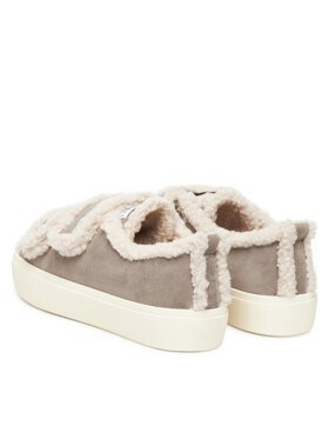 Inuikii Sneakersy Shearling Low Velcro 1001.001.0231 Szary