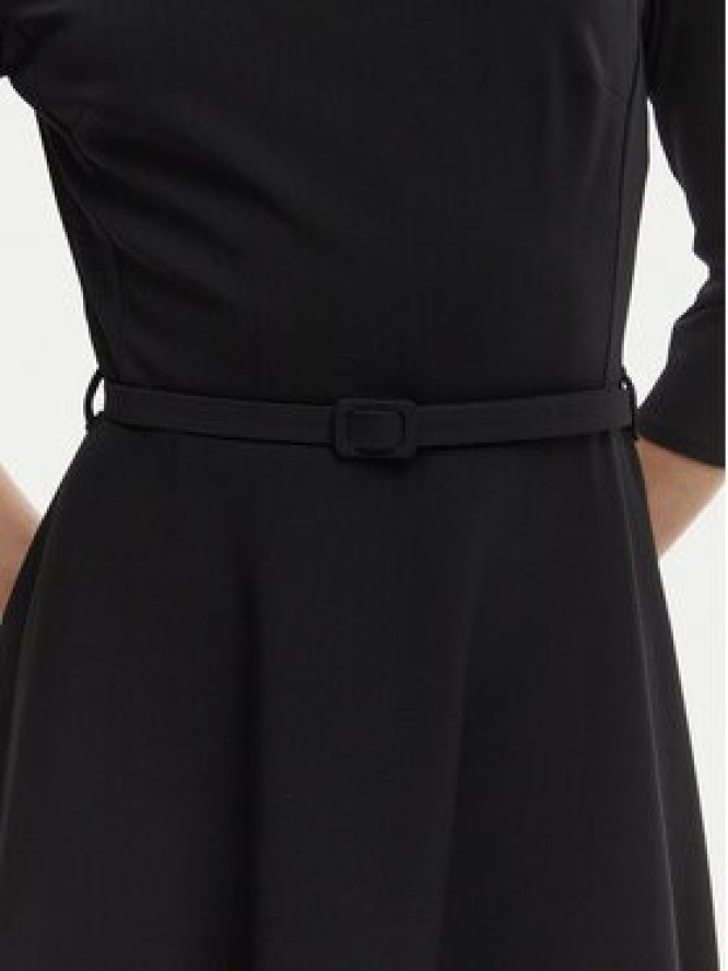 Rinascimento Sukienka koktajlowa CFC0127892003 Czarny Regular Fit