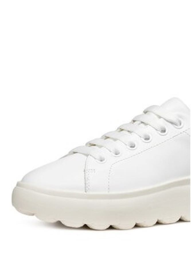 Geox Sneakersy D Spherica Ec4.1 D45TCD 085BN C1327 Biały
