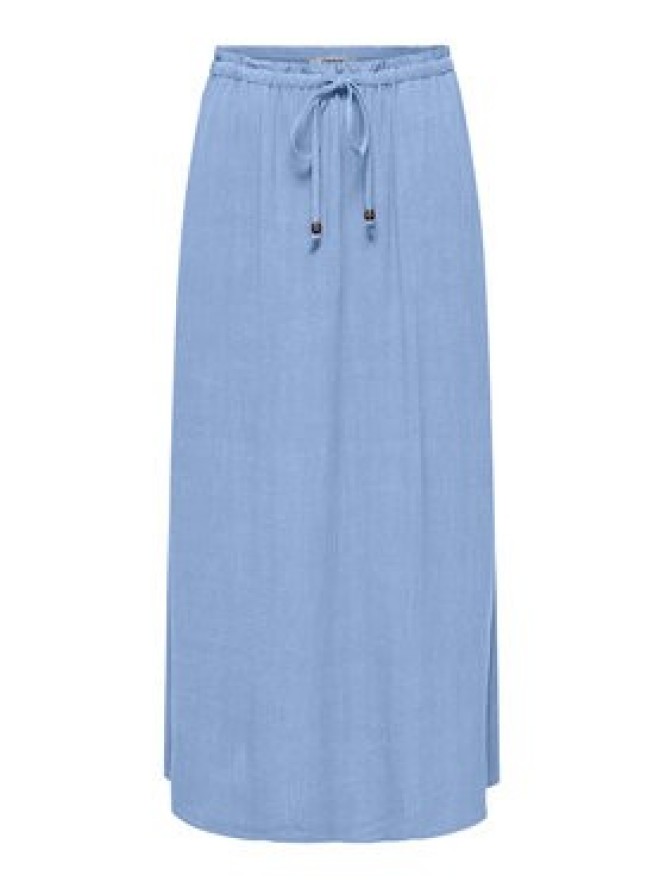ONLY Spódnica midi Solvi 15338678 Błękitny Regular Fit