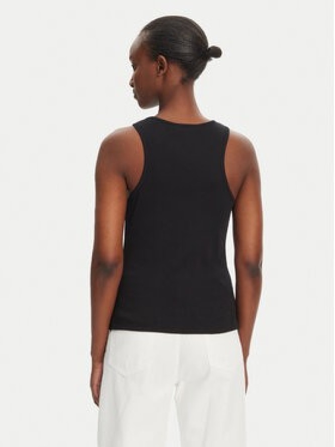 TWINSET Top 251TT2400 Czarny Slim Fit