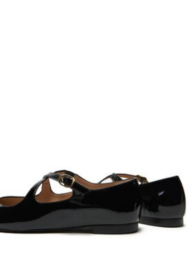 Stuart Weitzman Baleriny Clem Flat SK070 Czarny