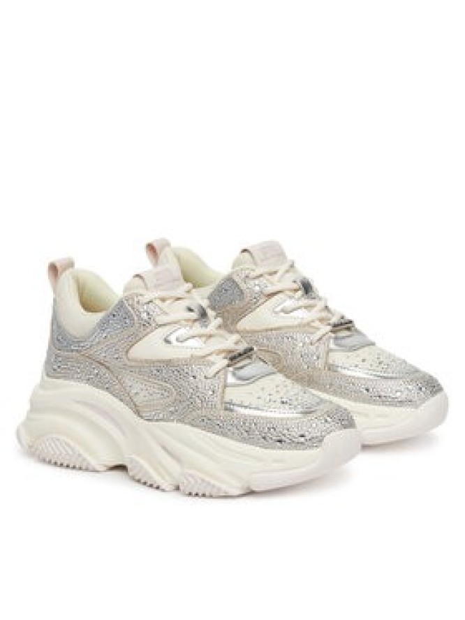 Steve Madden Sneakersy Privy SM19000082 Srebrny