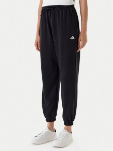 adidas Spodnie dresowe Essentials Small Logo JD7999 Czarny Loose Fit