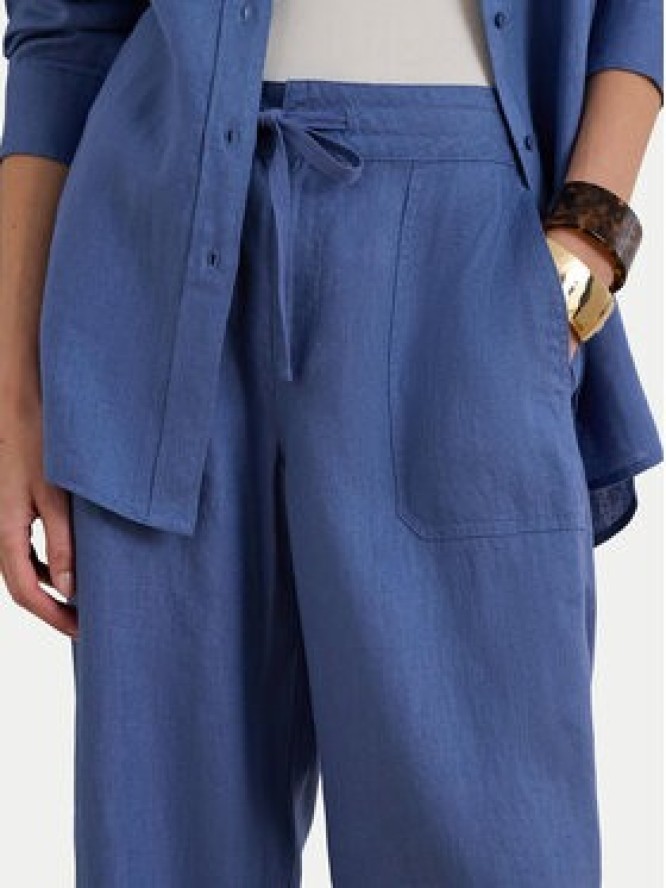LAUREN RALPH LAUREN Spodnie materiałowe 200735136025 Niebieski Regular Fit