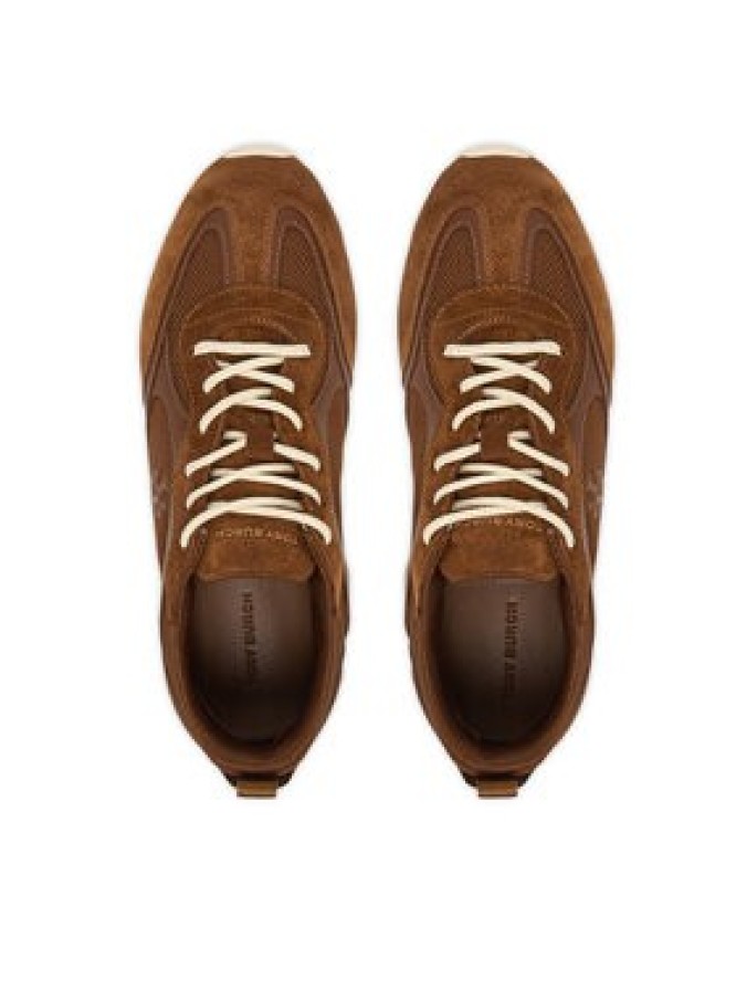 Tory Burch Sneakersy Field 176839 Brązowy