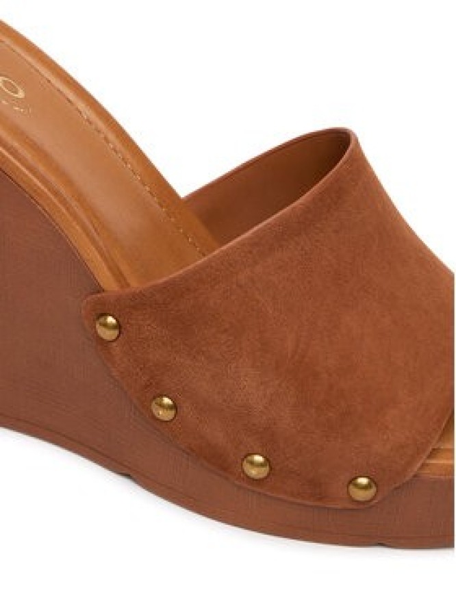 Aldo Klapki Grounded 14298773 Brązowy