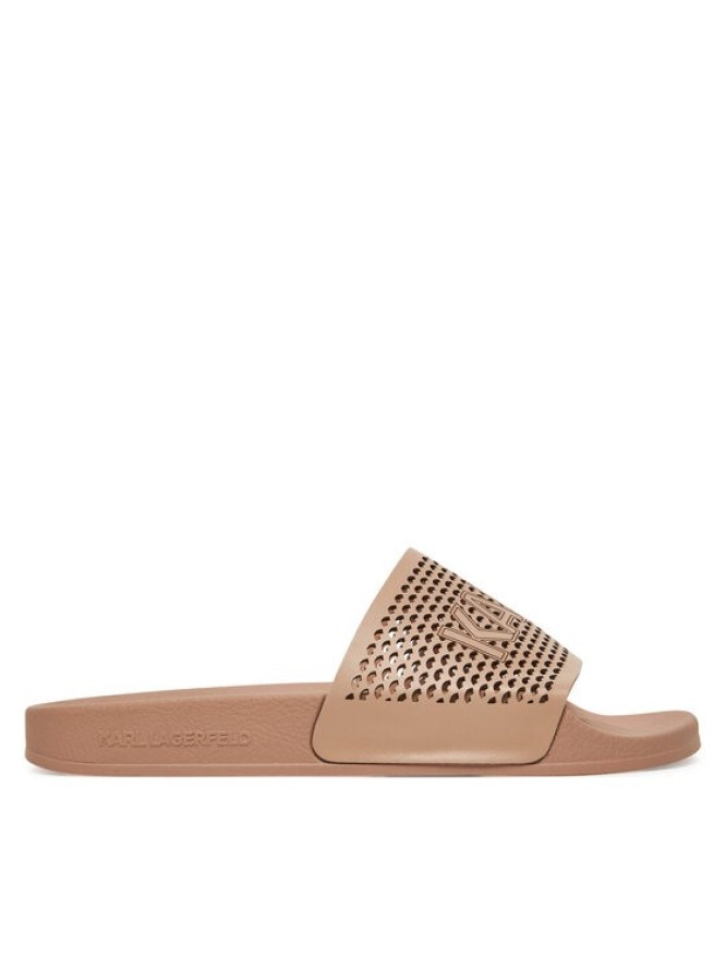 KARL LAGERFELD Klapki Kondo 2.0 KL80915 Beżowy