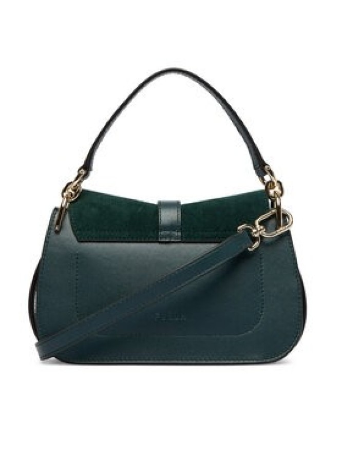 Furla Torebka Flow Mini Top Handle WB01032 BX3045 CN 5137S Zielony ciemny