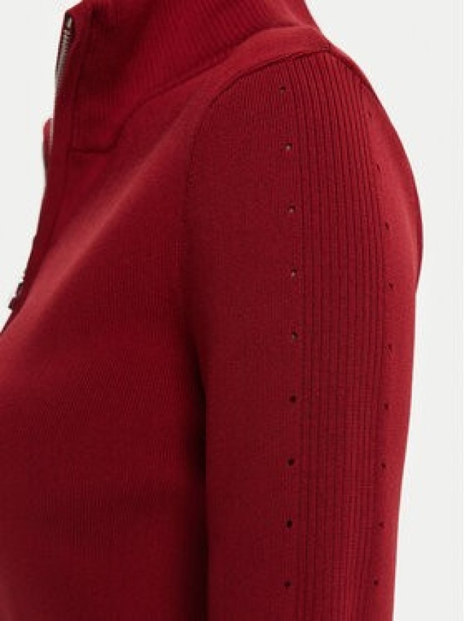 Patrizia Pepe Sweter 8K0323 K274 Czerwony Regular Fit