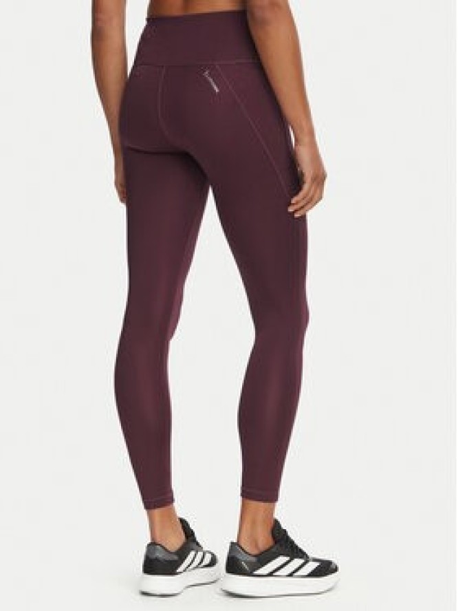 adidas Legginsy Run Essentials Full Length Leggings KQ8195 Bordowy Slim Fit
