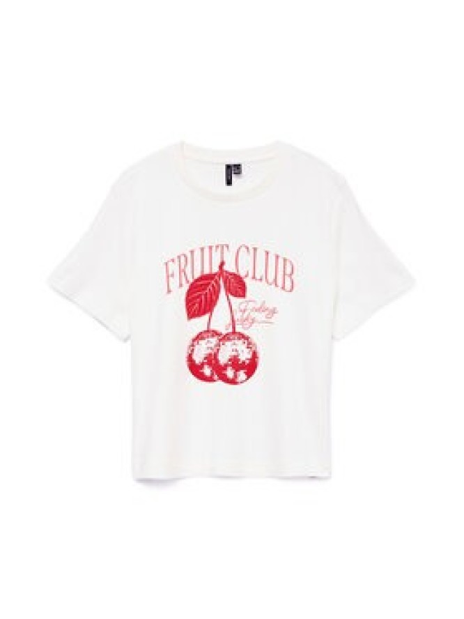Vero Moda T-Shirt Yma 10338503 Biały Regular Fit