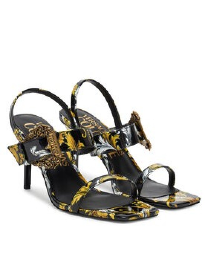 Versace Jeans Couture Sandały 78VA3S71 Czarny